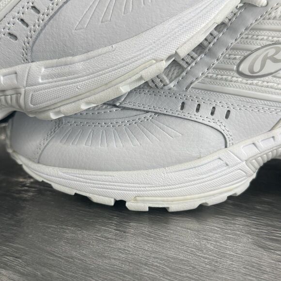 Rawlings Chance III Men's 6.5 Crosstrainers sneakers white 81671-01 medium width - Picture 10 of 16